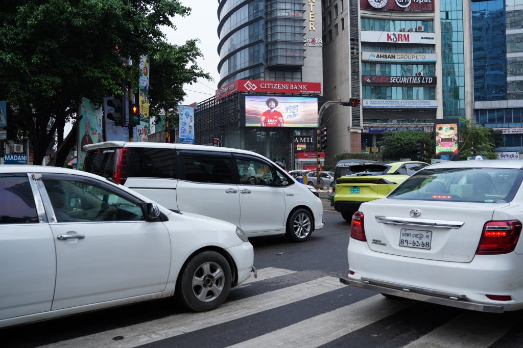 Bashundhara City Mall LED TV billboard location