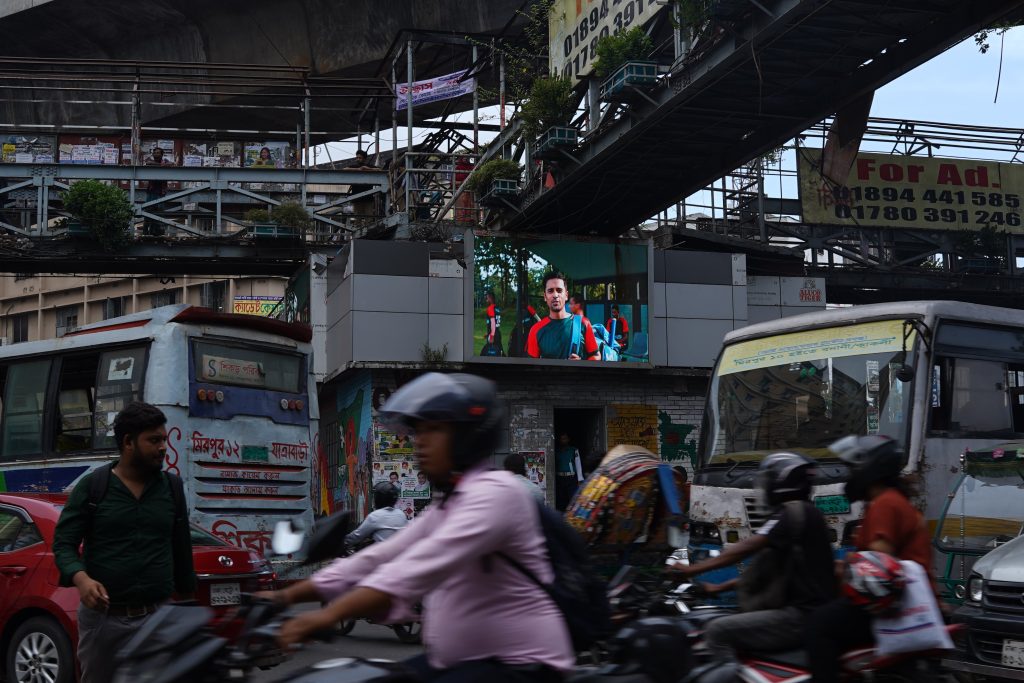 Dhanmondi Road 27 LED TV billboard location