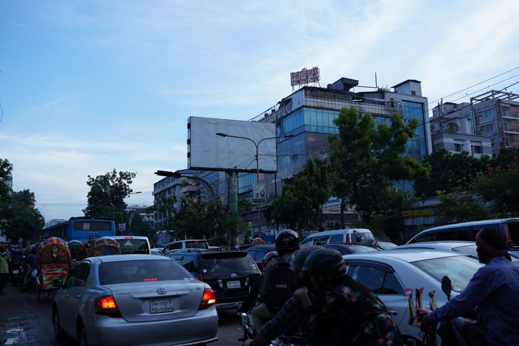 Mohakhali Rail Gate LED TV billboard location