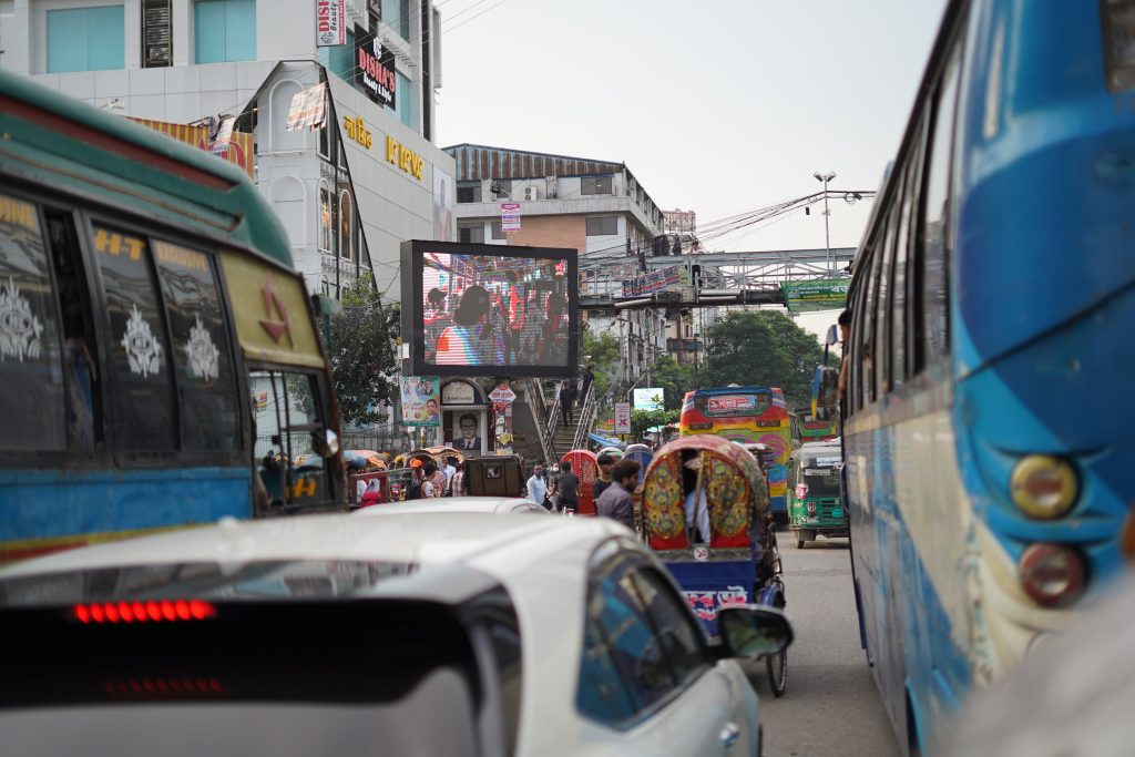 Mirpur-10 Circle LED TV billboard location